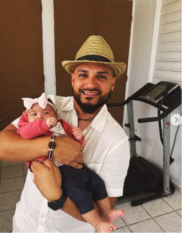 David Joel y su bebé